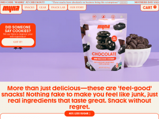 mynasnacks.com screenshot