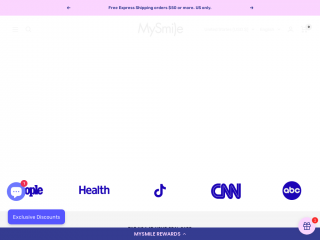 mysmileteeth.com screenshot