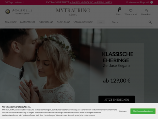 mytrauringstore.de screenshot