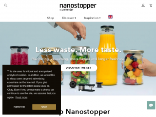 nanostopper.com screenshot