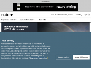 nature.com screenshot