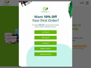 natureszestnutrition.com screenshot