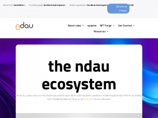 ndau.io screenshot