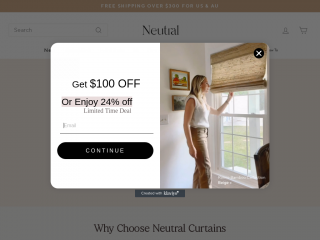 neutralcurtains.com screenshot