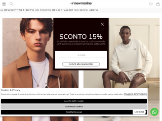 newmarinestore.com screenshot