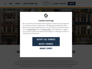 nicholsonspubs.co.uk screenshot