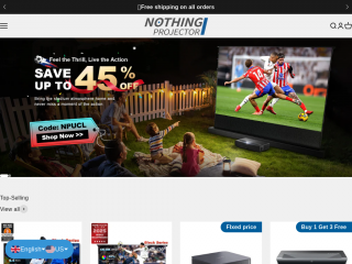 nothingprojector.com screenshot