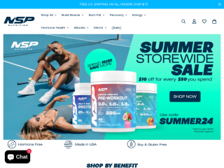 nspnutrition.com screenshot