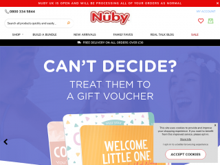 nuby-uk.com screenshot