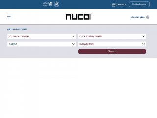 nucotravel.com screenshot