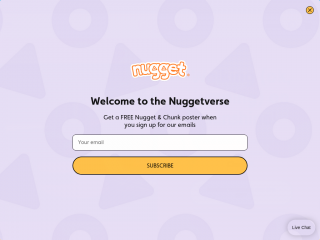 nuggetcomfort.com screenshot