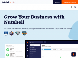 nutshell.com screenshot
