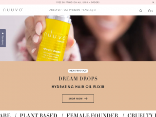 nuuvohaircare.com screenshot