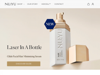 nuyubeauty.com screenshot
