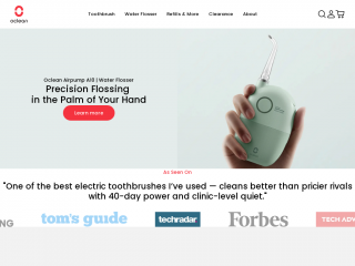 oclean.com screenshot