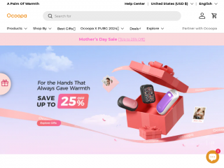 ocoopa.com screenshot