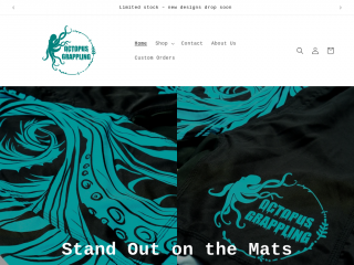 octopusgrappling.shop screenshot