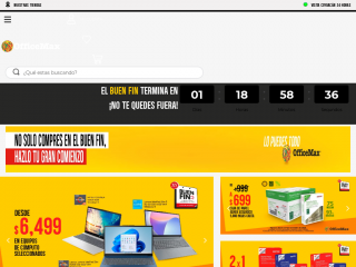 officemax.com.mx screenshot