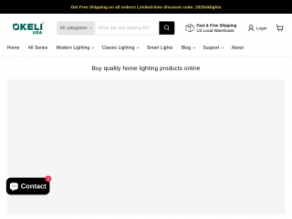 okelilights.com screenshot