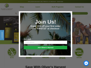 oliversharvest.com screenshot