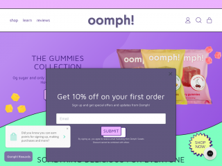 oomphsweets.com screenshot