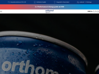 orthomol-sport.de screenshot
