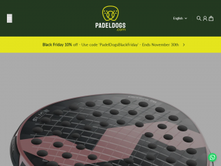 padeldogs.com screenshot