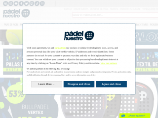 padelnuestro.com screenshot
