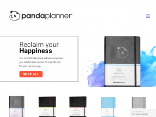 pandaplanner.com screenshot