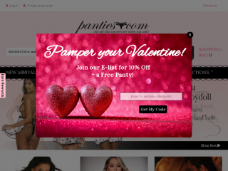 panties.com screenshot