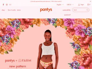 pantys.com screenshot