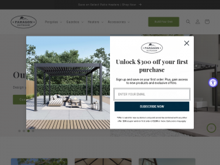 paragon-outdoor.com screenshot