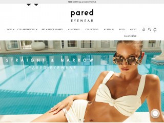 paredeyewear.com screenshot