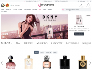 parfumdreams.com screenshot