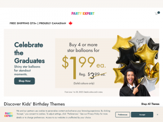 party-expert.com screenshot