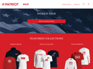 patriotshop.gop screenshot