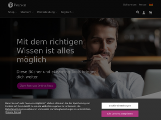 pearson.de screenshot