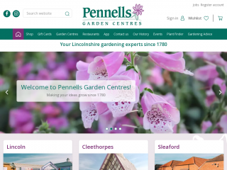 pennells.co.uk screenshot