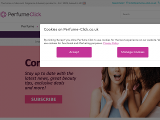 perfume-click.co.uk screenshot