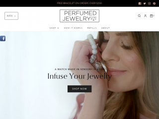 perfumedjewelry.com screenshot