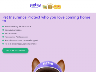 petsy.com.au screenshot