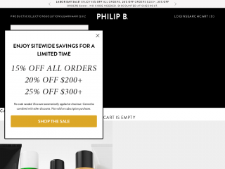 philipb.com screenshot