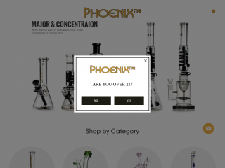 phoenixstarglass.com screenshot