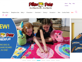pillowpets.com screenshot