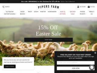 pipersfarm.com screenshot