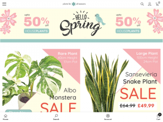 plantsforallseasons.co.uk screenshot