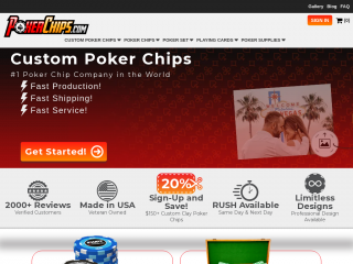 pokerchips.com screenshot
