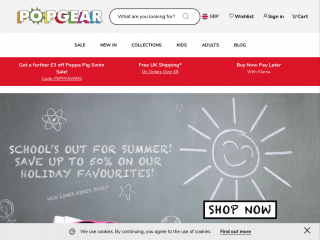 popgear.com screenshot