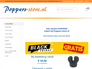 poppers-store.nl screenshot