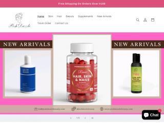 poshdazzlebeauty.com screenshot